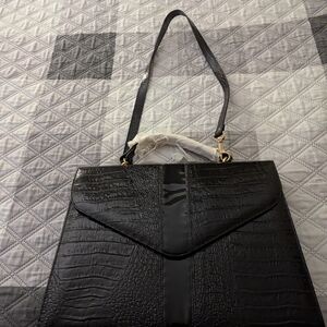Large black purse